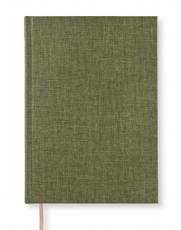 Olinjerad Blank Book A5 - 128 sidor Khaki Green