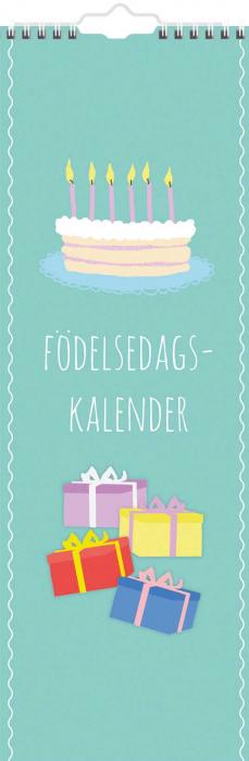 Burde Förlag Födelsedagskalender Happy - Kalenderkungen.se