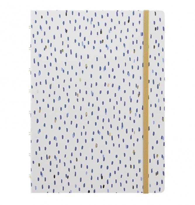 Filofax Notebook A5 Indigo Rain