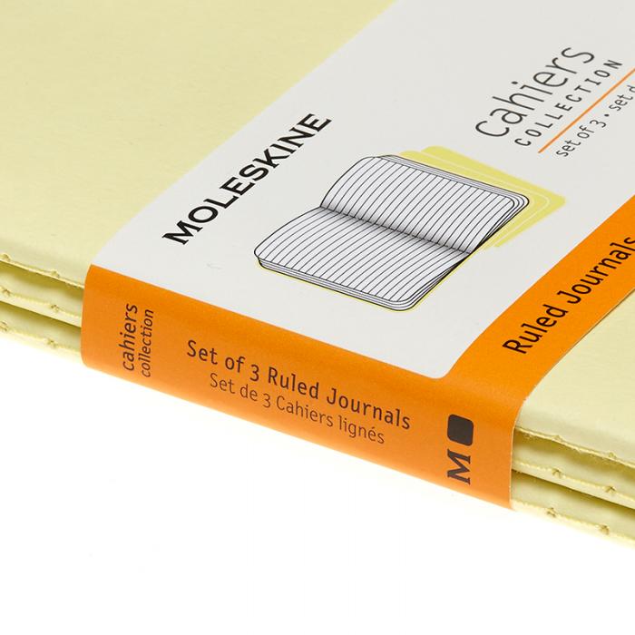 Moleskine Cahier Journal Pocket Ruled Yellow