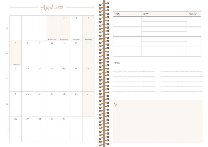 Kalender 2021 Planering Kalender Apr 2021