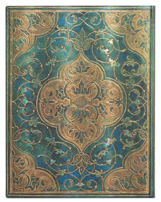 Paperblank Notebook Turquoise Chronicles Soft unlined Ultra