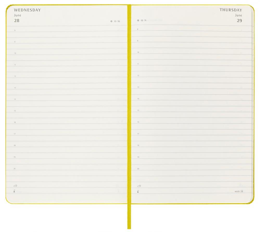 Moleskine Daily Hay Yellow Hard Large 2023
