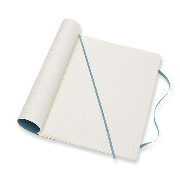 Moleskine Notebook X-large Soft Cover - Reef Blue - Linjerad