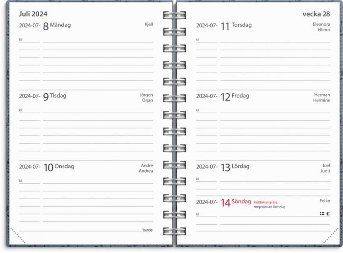 Kalender Lilla Studieret Twist bl 2023-2024