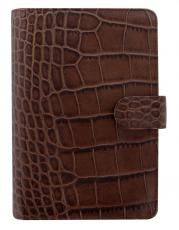 Filofax Classic Personal Croc Chestnut