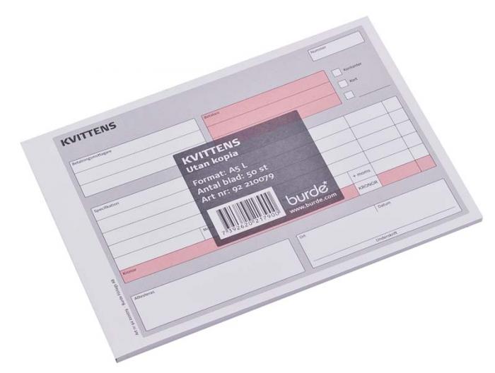 Kvittens A5L
