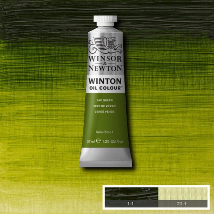 Oljefärg W&N Winton 37ml Sap green 599
