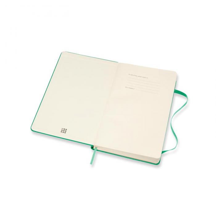 Moleskine Weekly Notebook Green hard Large 2022