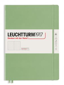 Leuchtturm Notebook A4 Slim Hard 121s Sage squared