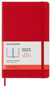 Moleskine Moleskine Daily Red Hard Large 2023 - Kalenderkungen.se