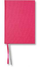 Linjerad Notebook A5 256 sidor Raspberry