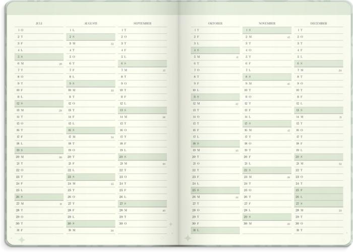 Kalender 2025 Life Planner Dream & Do
