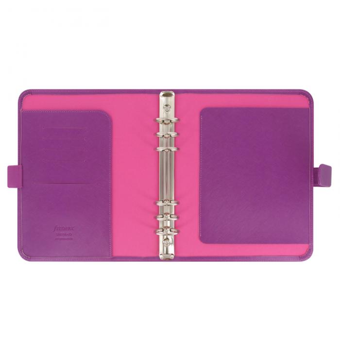 Filofax Saffiano A5 hallonrd