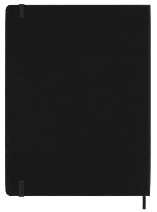 Moleskine Monthly Notebook svart hard XL 2023