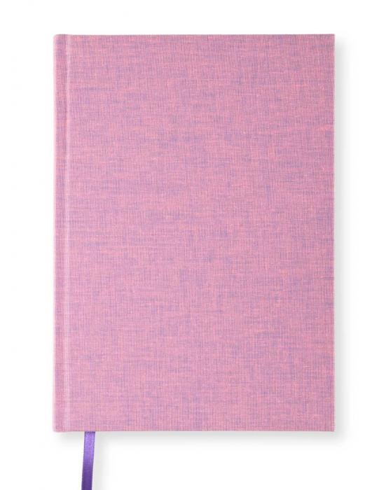 Linjerad Notebook A5 128 sidor Pink Purple