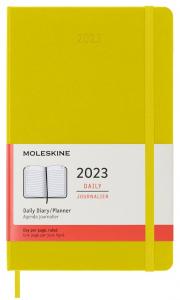 Moleskine Moleskine Daily Hay Yellow Hard Large 2023 - Kalenderkungen.se