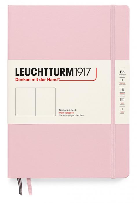 Leuchtturm Notebook B5 Hard 121s Powder Plain