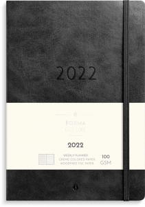 Stor Veckokalender Forma Deluxe Svart 2022