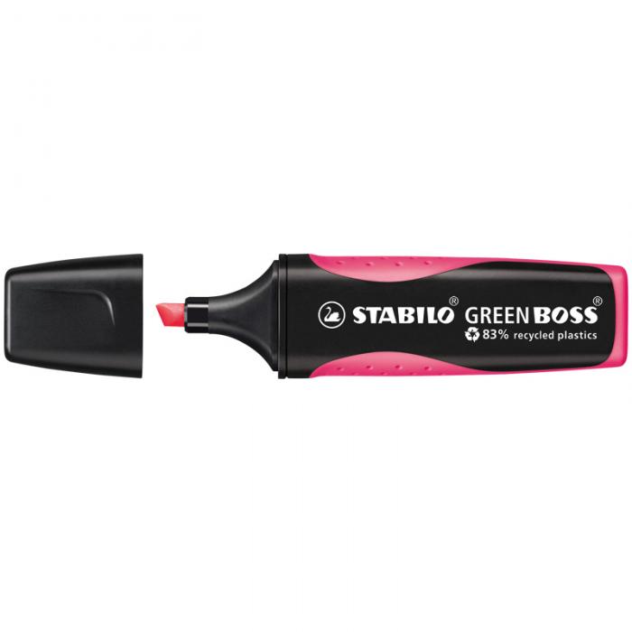 verstrykningspenna Stabilo Green Boss Rosa 