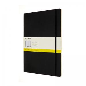 Moleskine Moleskine Classic Soft A4 Squared Notebook Black - Kalenderkungen.se