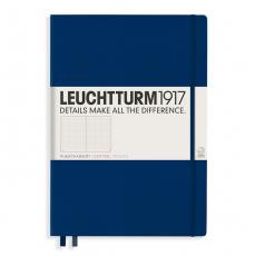 Leuchtturm Notebook A4+ hard Navy dotted