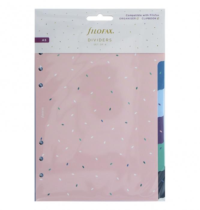 Filofax A5 Dividers Garden