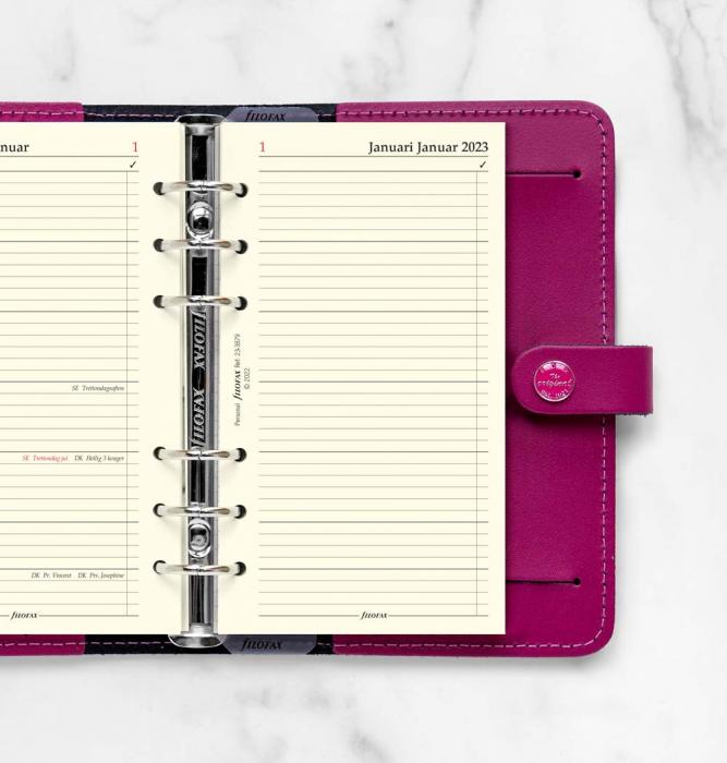 Filofax dagbok Personal V+N/U 2023