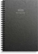 Bokningsjournalen svart kartong 2025