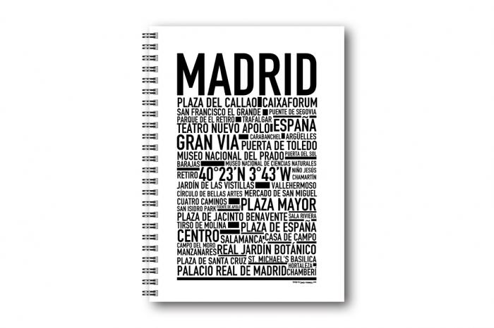 Anteckningsbok Madrid