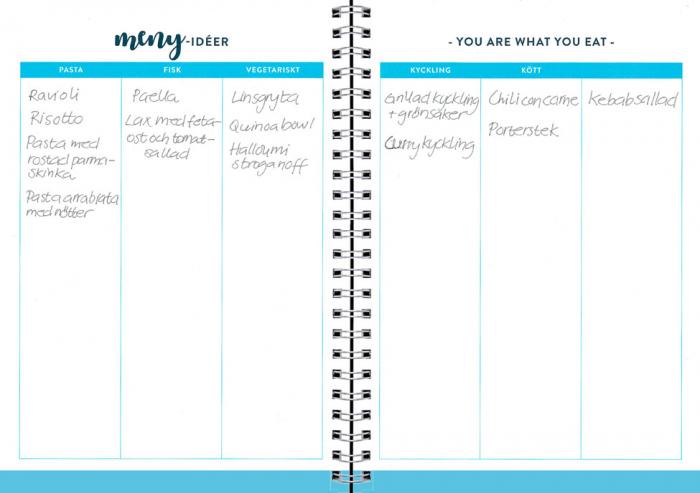 Fitness & Food Planner 2021