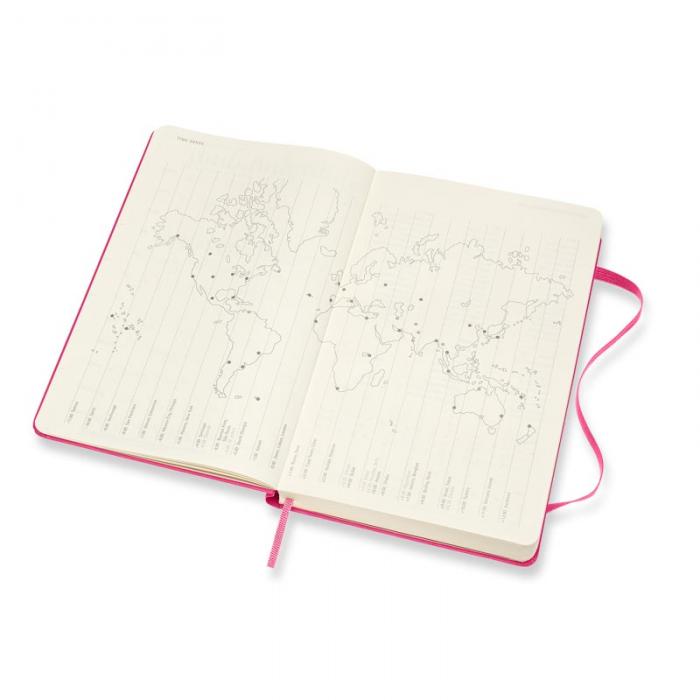 Moleskine Weekly Notebook Pink hard Large 2022