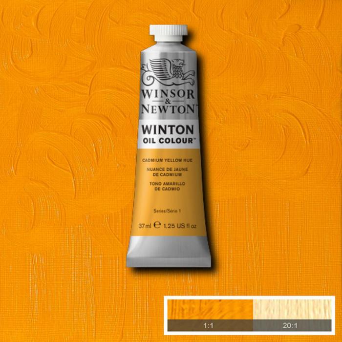 Oljefärg W&N Winton 37ml Cadmium yellow hue 109