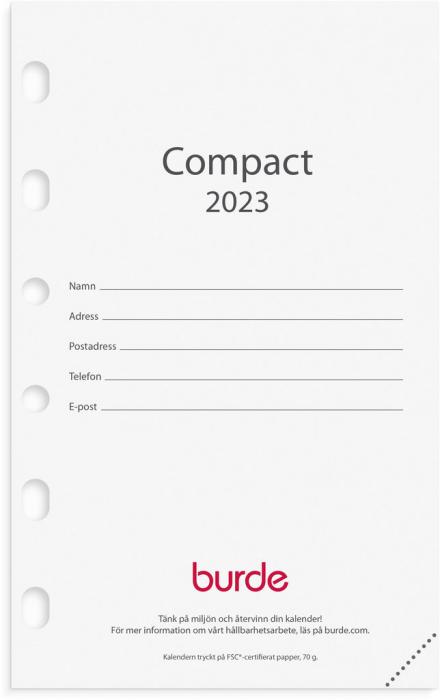 Compact kalendersats 2023