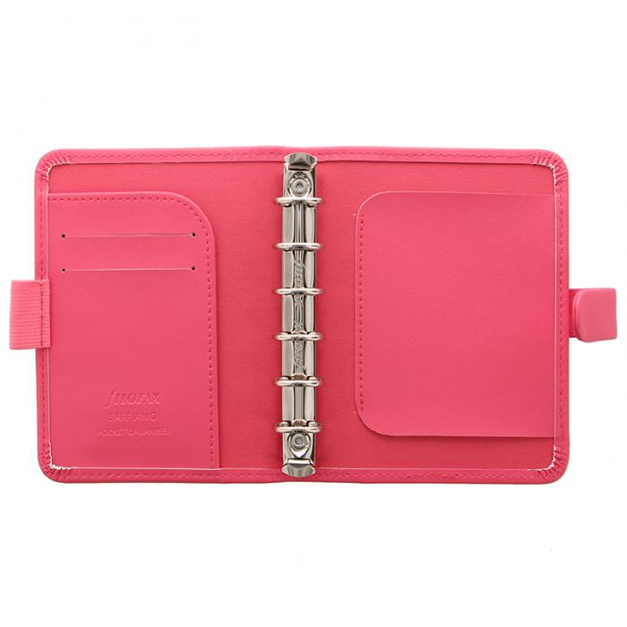 Filofax Saffiano pocket Peony