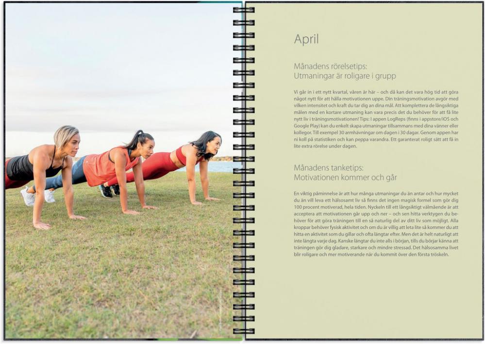 Träningskalender A5 20242025