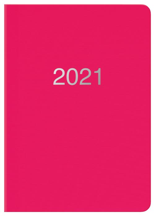 Kalender Letts Dazzle A5 Rosa 2021