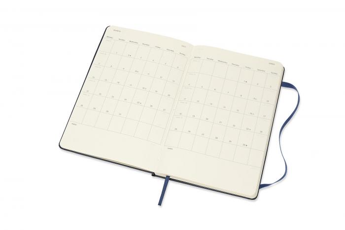 Moleskine Veckokalender L Hard 2021-2022 Blå
