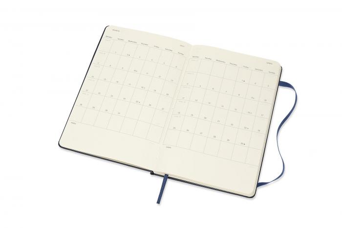 Moleskine Veckokalender L Hard 2021-2022 Bl