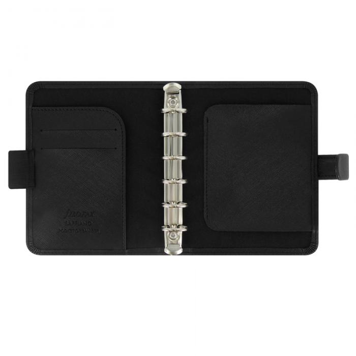 Filofax Saffiano Pocket svart