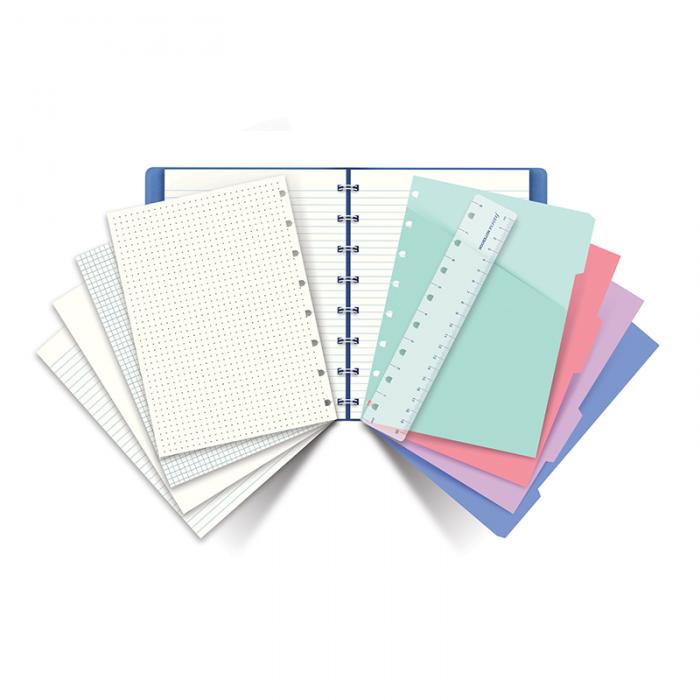 Filofax A5 Classic Notebook Linjerad Duck Egg