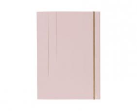 Gummibandsmapp Kozo Dusty Pink