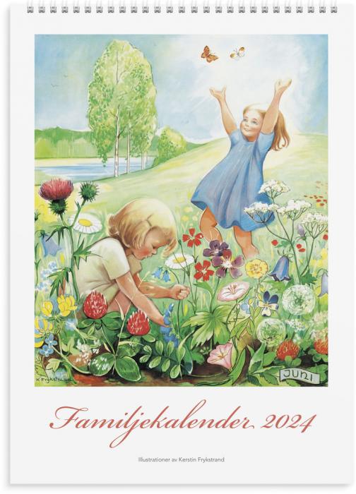 Familjekalender Kerstin Frykstrand 2024