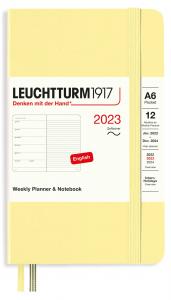 Kalender Leuchtturm1917 A6 Soft vecka/notes Vanilla 2023