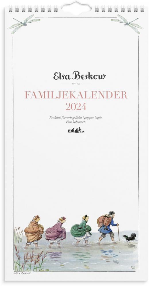 Familjekalender Elsa Beskow 2024