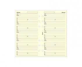 Filofax Personal Adresses beige 24-pack