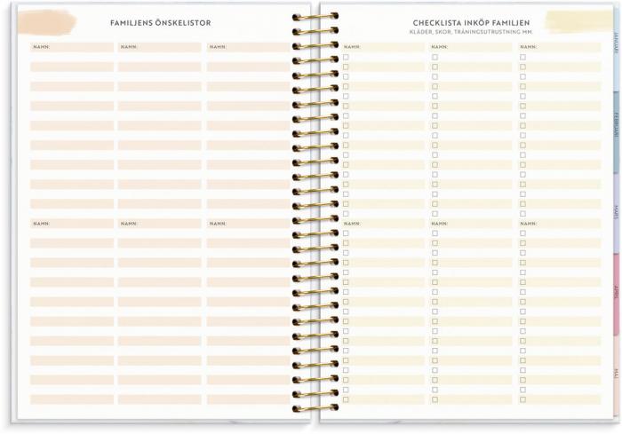 Life Organizer Family Planner 2024