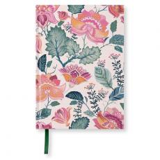 Olinjerad Notebook A5 176 sidor Pink Flowers