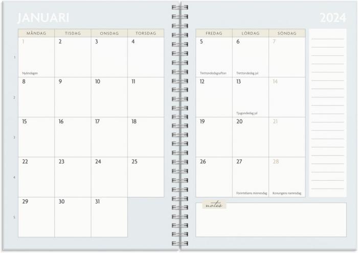 Life planner A5 2024