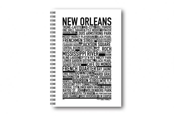 Anteckningsbok New Orleans